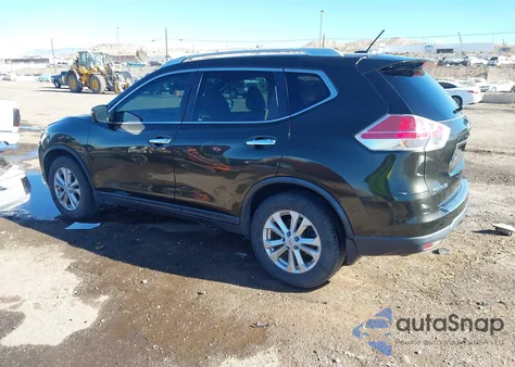 2015 Nissan Rogue Sv из США, поврежденный, VIN KNMAT2MT2FP544916